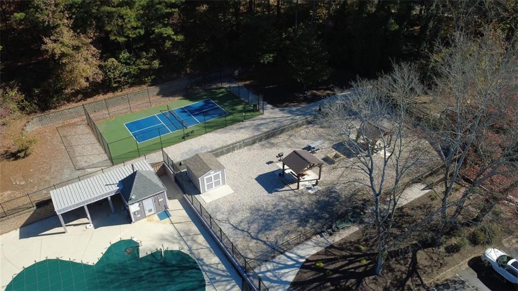 3934 Woodridge Way Tucker, GA 30084 - Photo 69 of 75 an aerial view of house with yard