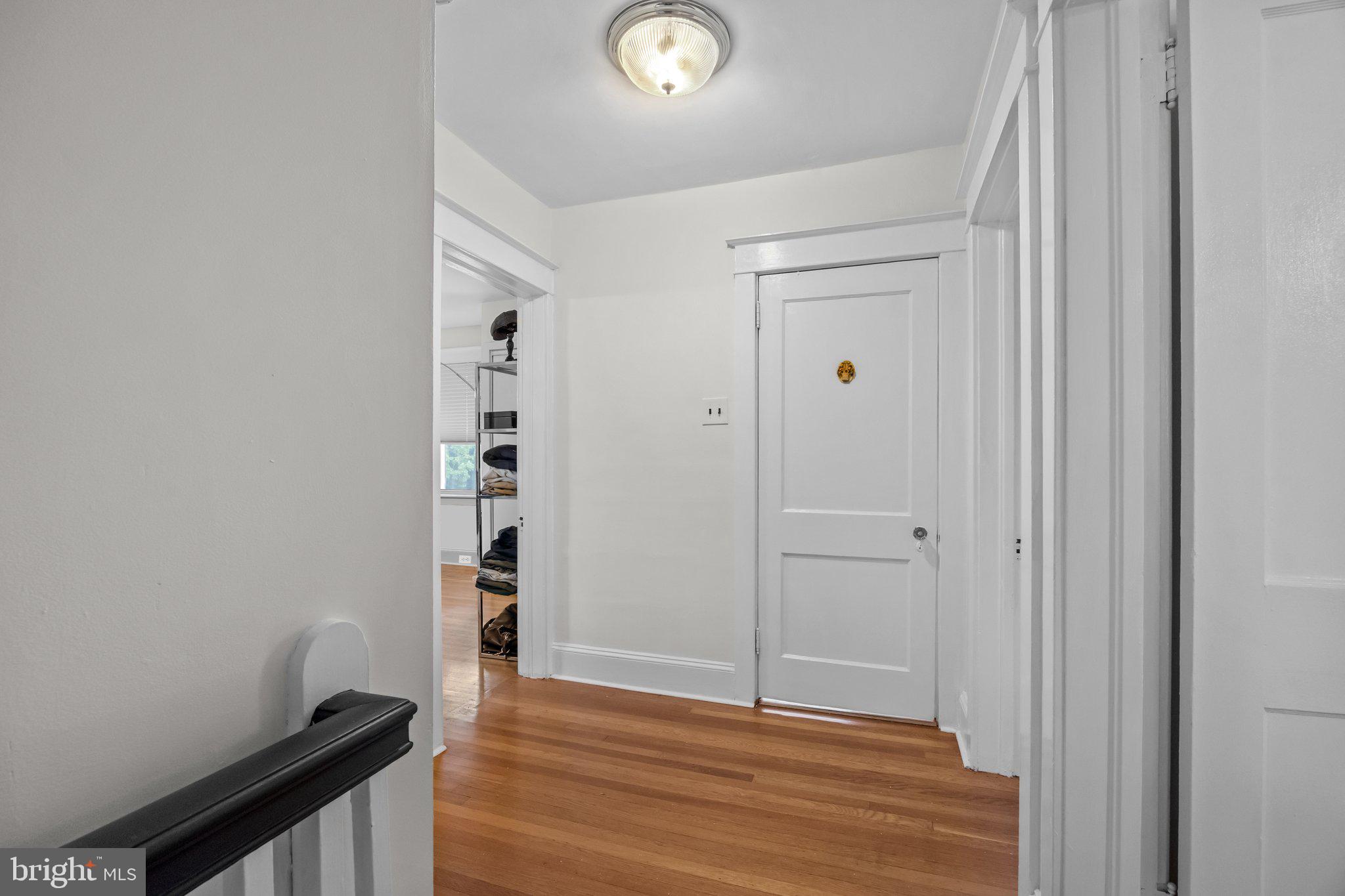 600 Runnymede Avenue Jenkintown, PA 19046 - Photo 32 of 51 a view of an empty room with wooden floor and closet