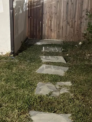 a view of a storage room