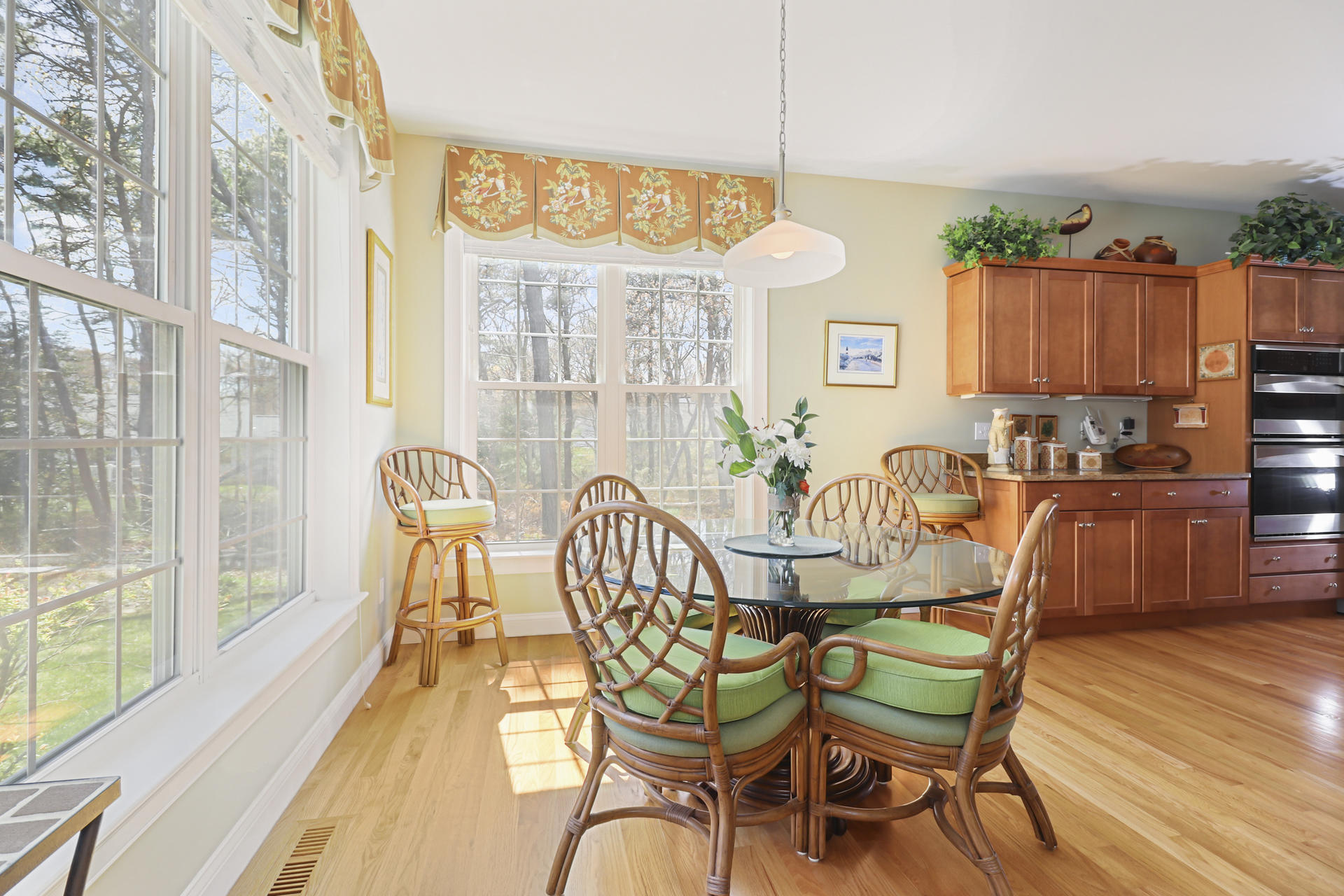 25 Dacey Drive Centerville, MA 02632 - Photo 16 of 40 a view of a dining room with furniture window and wooden floor