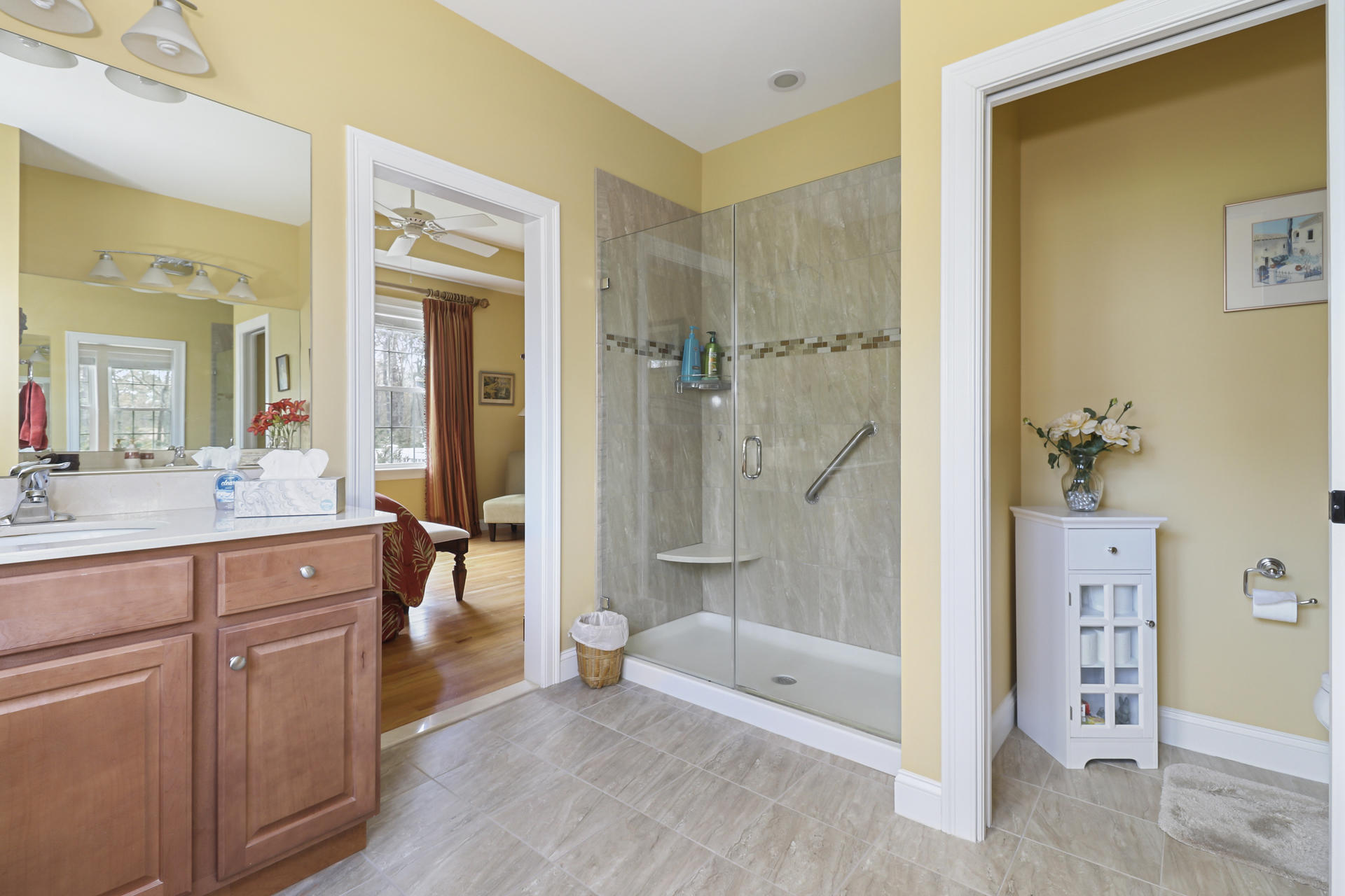 25 Dacey Drive Centerville, MA 02632 - Photo 25 of 40 a spacious bathroom with a shower and a sink