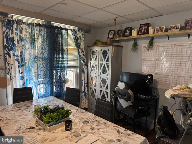 a bedroom with a bed and a walk in closet