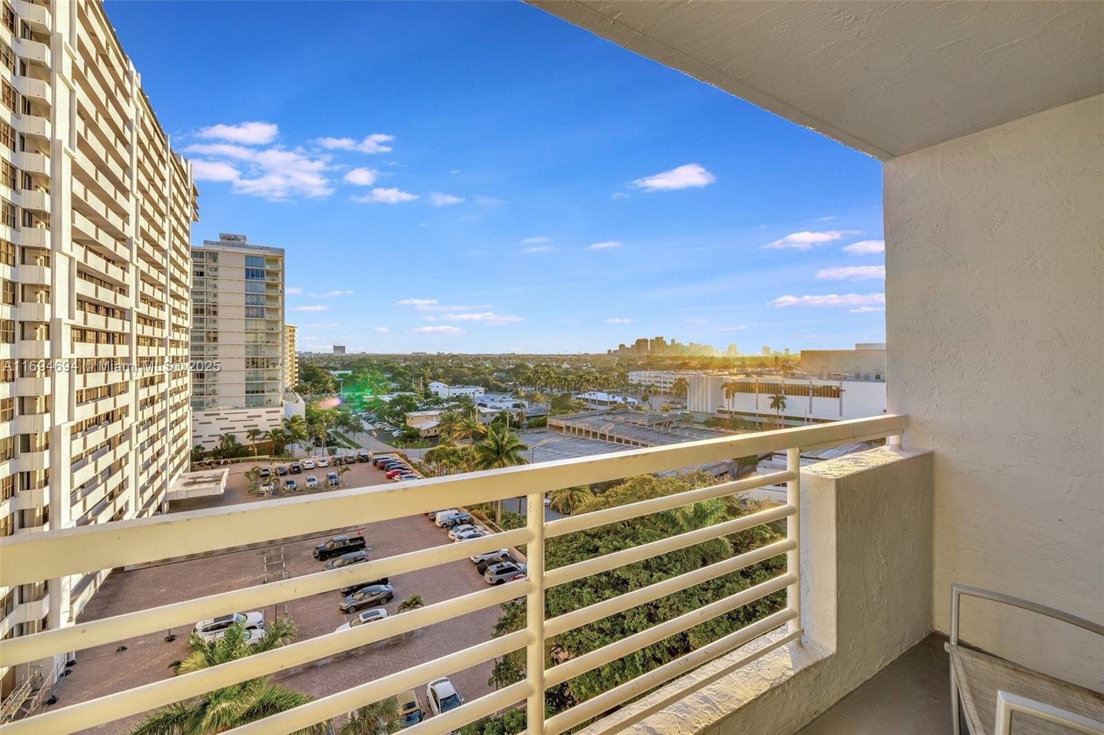 2670 East Sunrise Boulevard, Unit 905 Fort Lauderdale, FL 33304 - Photo 30 of 58 a view of a balcony with city view