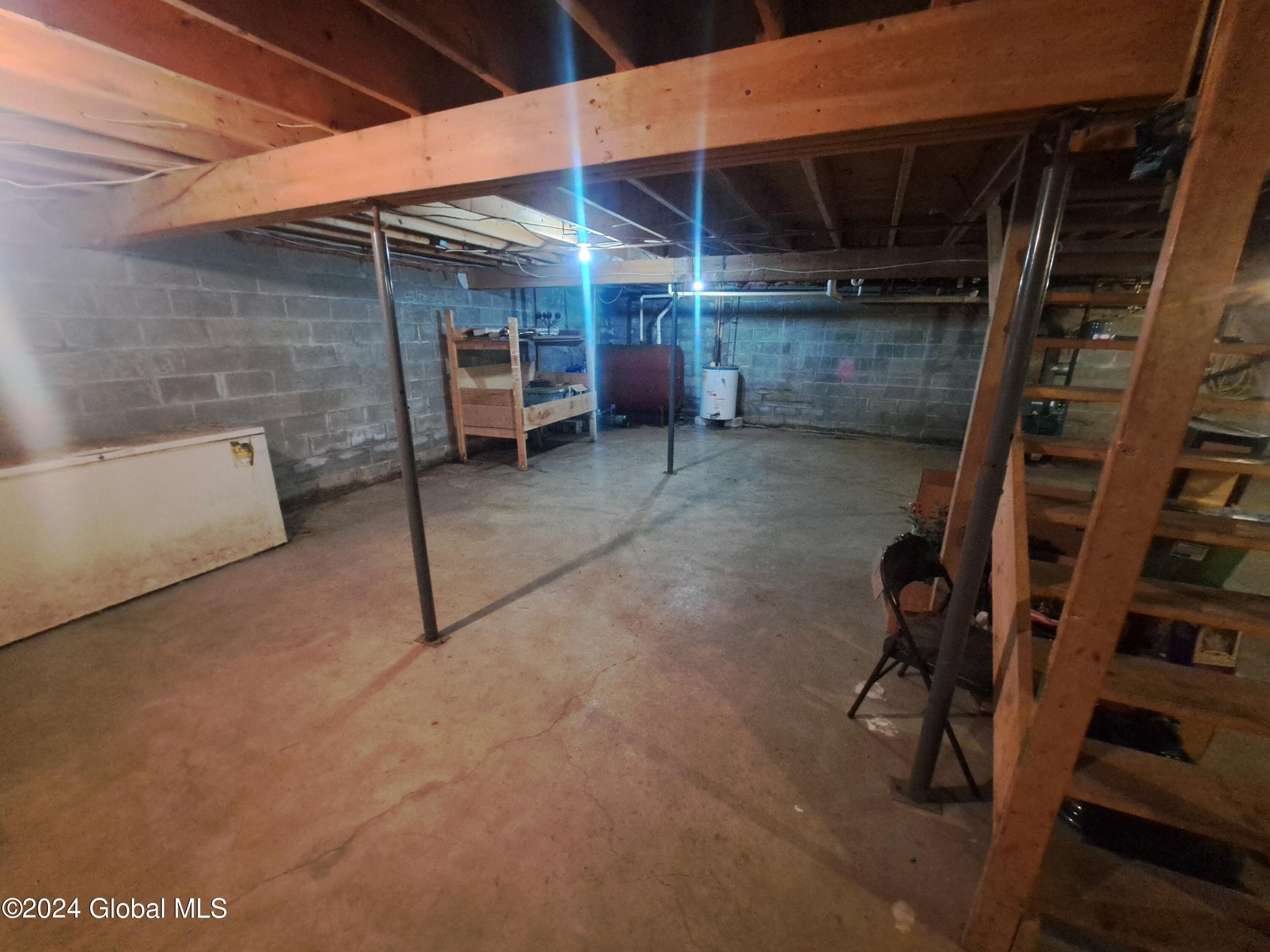 51 Barney Hill Road Johnsburg, NY 12843 - Photo 34 of 108 34 Basement with High Ceilings