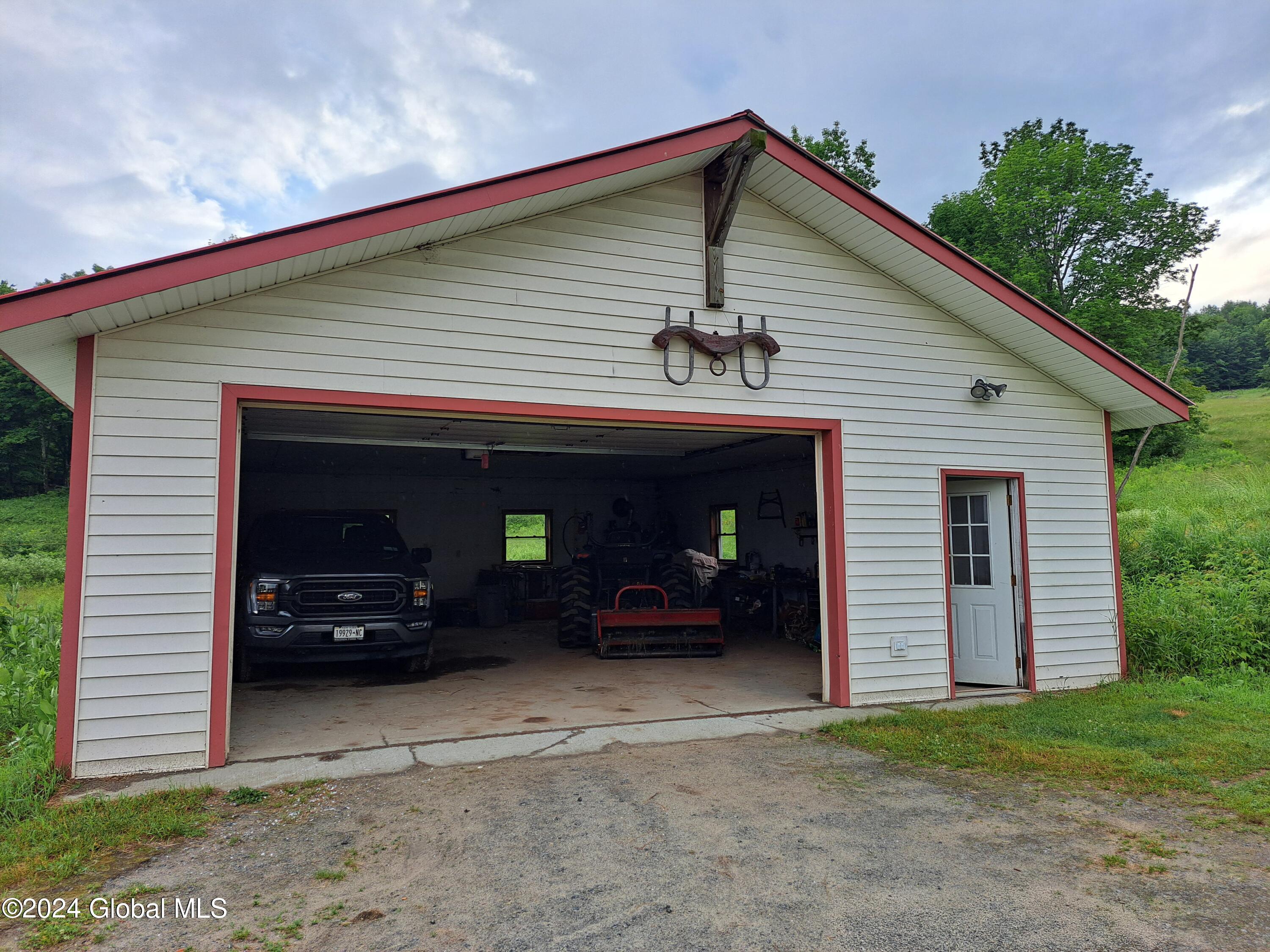 51 Barney Hill Road Johnsburg, NY 12843 - Photo 41 of 108 41 Detached 2 Car Garage