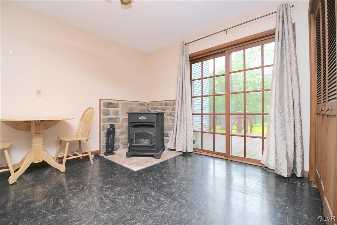 175 Scenic Drive Albrightsville, PA 18210 - Photo 4 of 24 a view of livingroom with furniture and fireplace