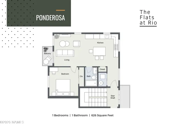 $1,900 | 1221 East Emma Drive, Unit 109, Flagstaff, AZ 86001