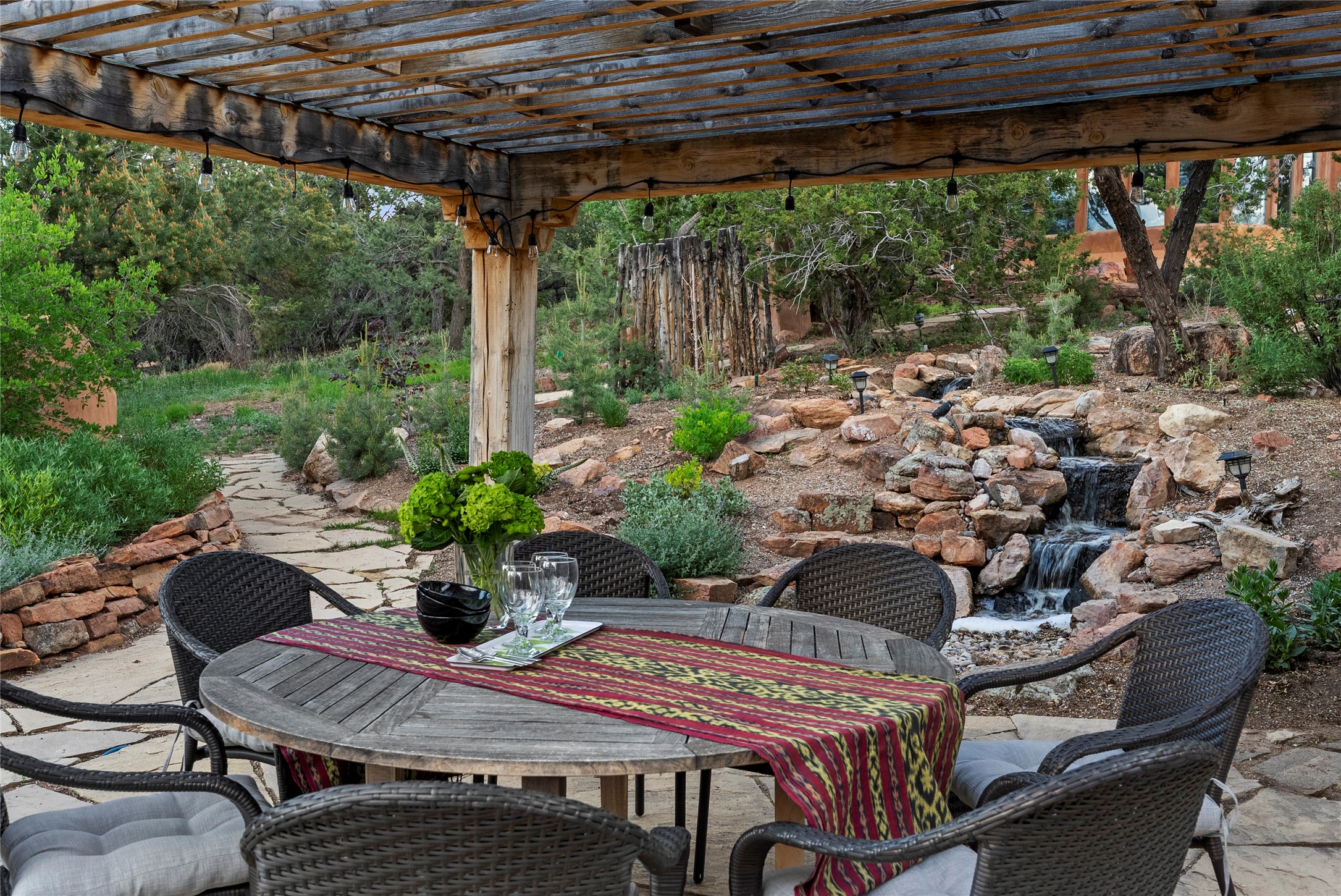 15 Cielo Cumbre Road Santa Fe, NM 87505 - Photo 30 of 46 Central Pergola