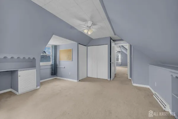 a view of a livingroom with an empty space