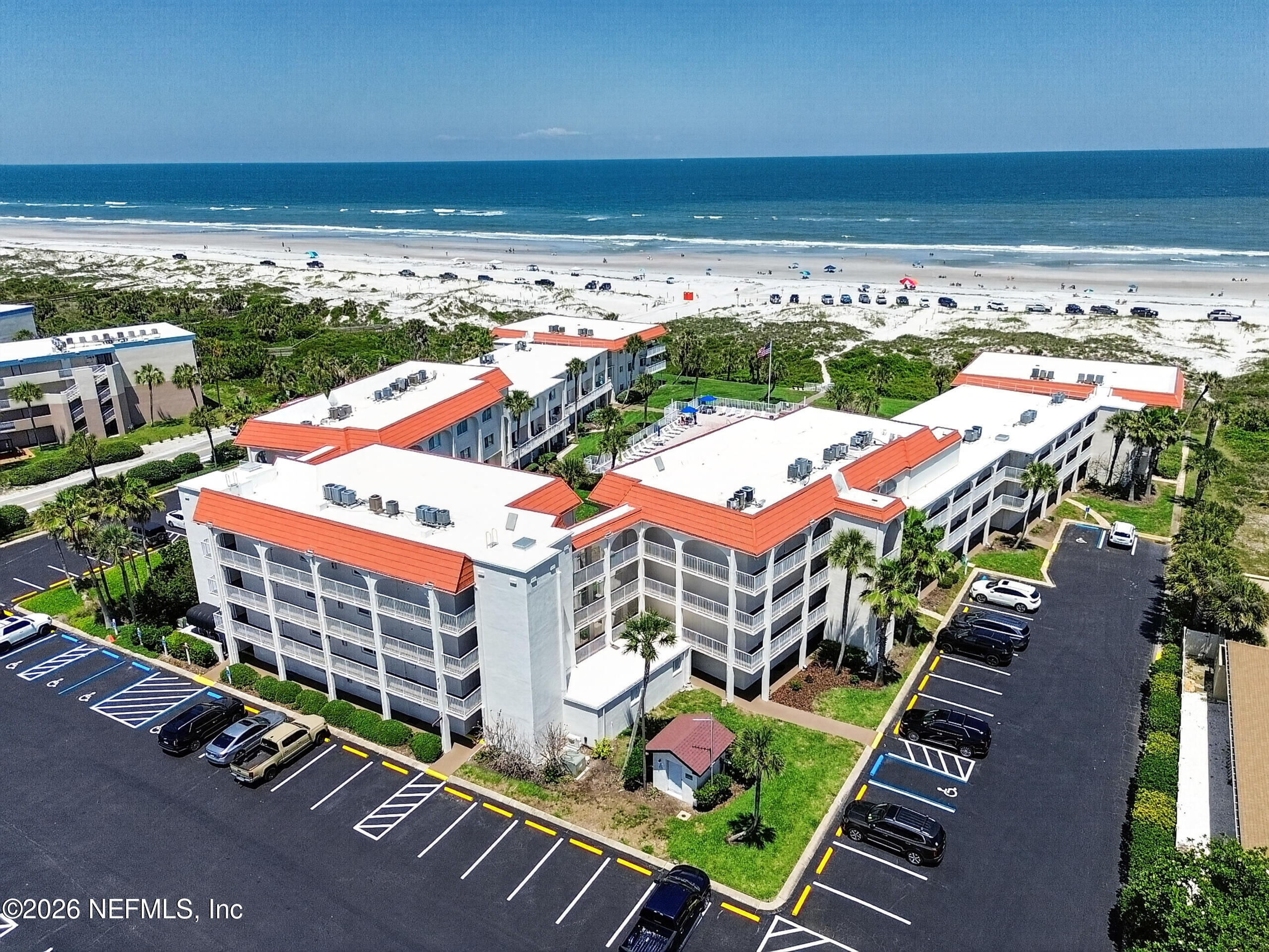 1 Ocean Trace Road, Unit 230 St. Augustine Beach, FL 32080 - Photo 48 of 50 a view of a balcony with an outdoor space