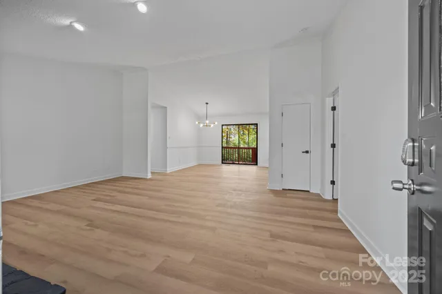 a view of empty room