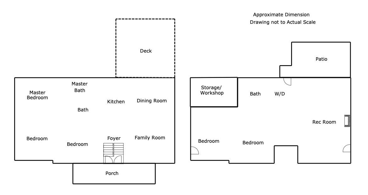 1904 Myron Drive Raleigh, NC 27607 - Photo 30 of 30 Floorplan