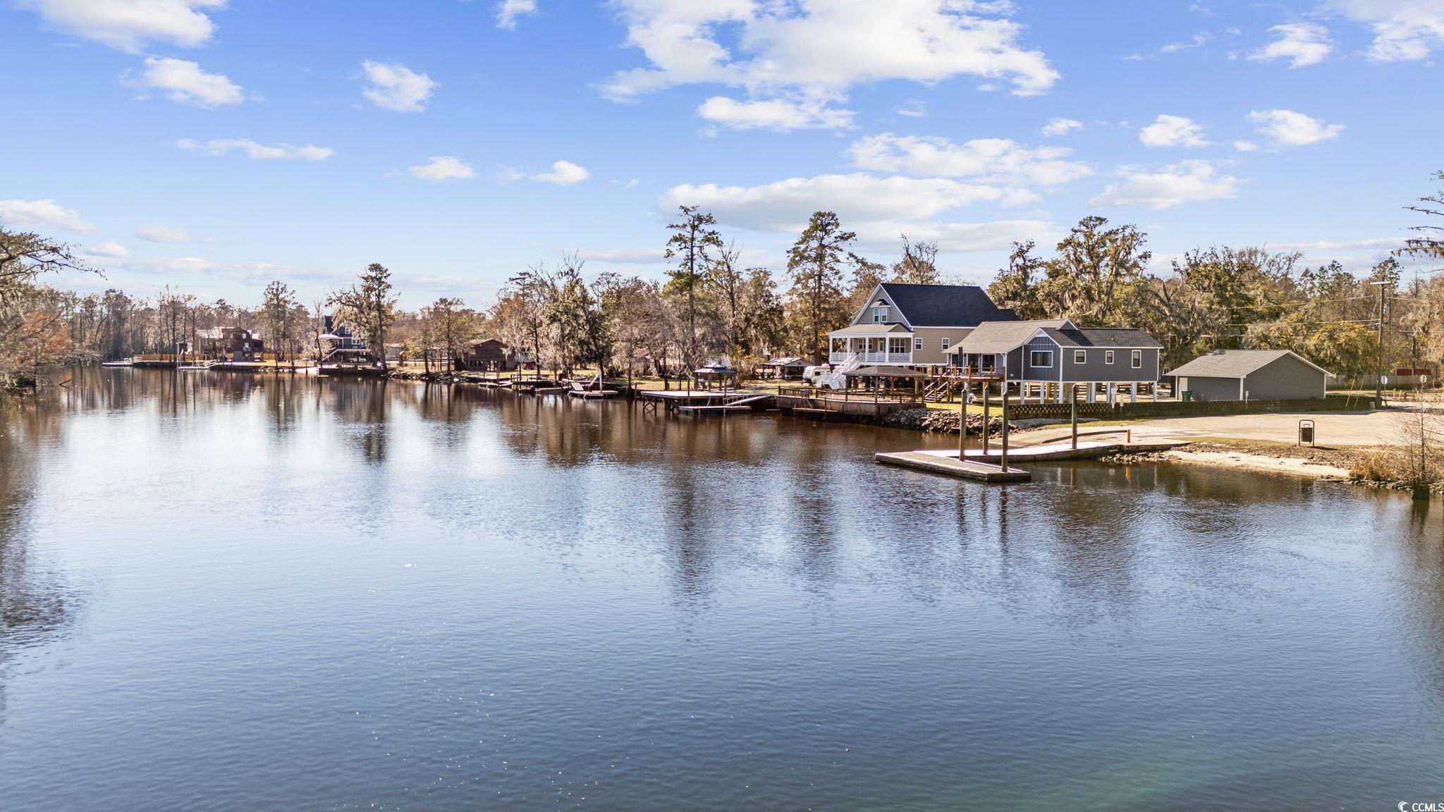 3565 Steamer Trace Road Conway, SC 29527 - Photo 36 of 40 Water view with a dock