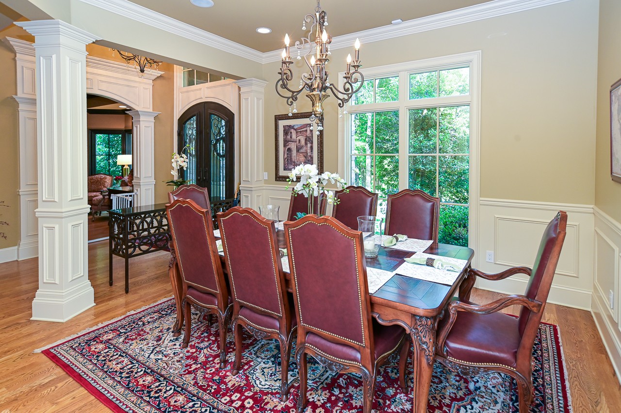 205 Nature Ridge Road Tullahoma, TN 37388 - Photo 13 of 58 a view of a dining room with furniture window and wooden floor