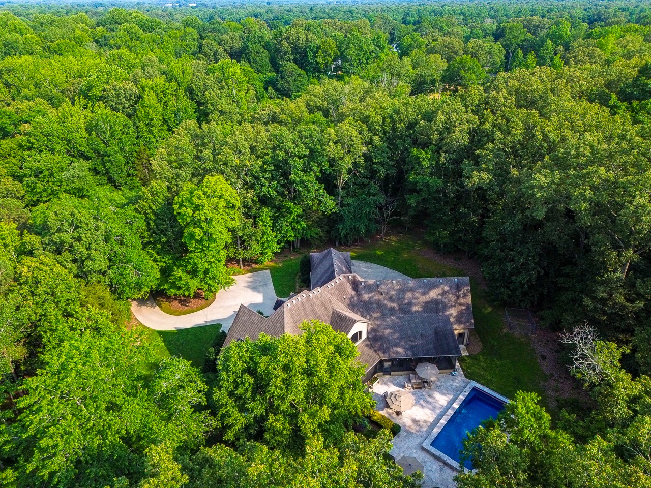 205 Nature Ridge Road Tullahoma, TN 37388 - Photo 55 of 58 an aerial view of a house with outdoor space
