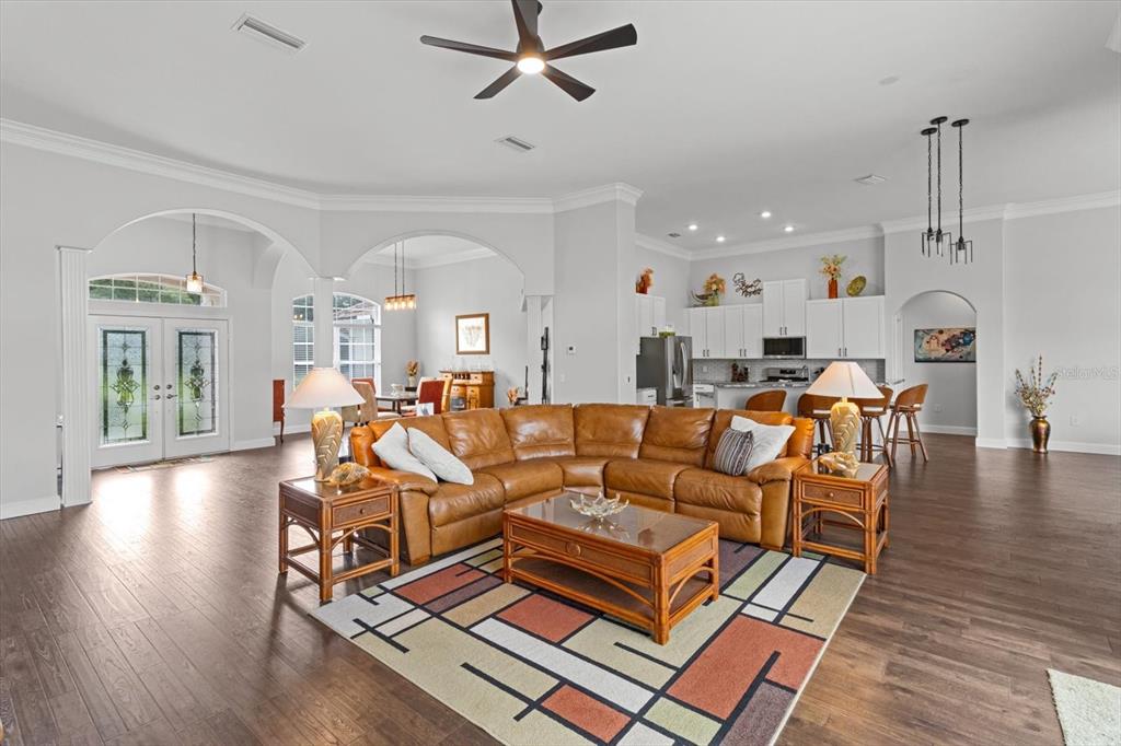 251 West Mickey Mantle Path Hernando, FL 34442 - Photo 12 of 58 a living room with furniture