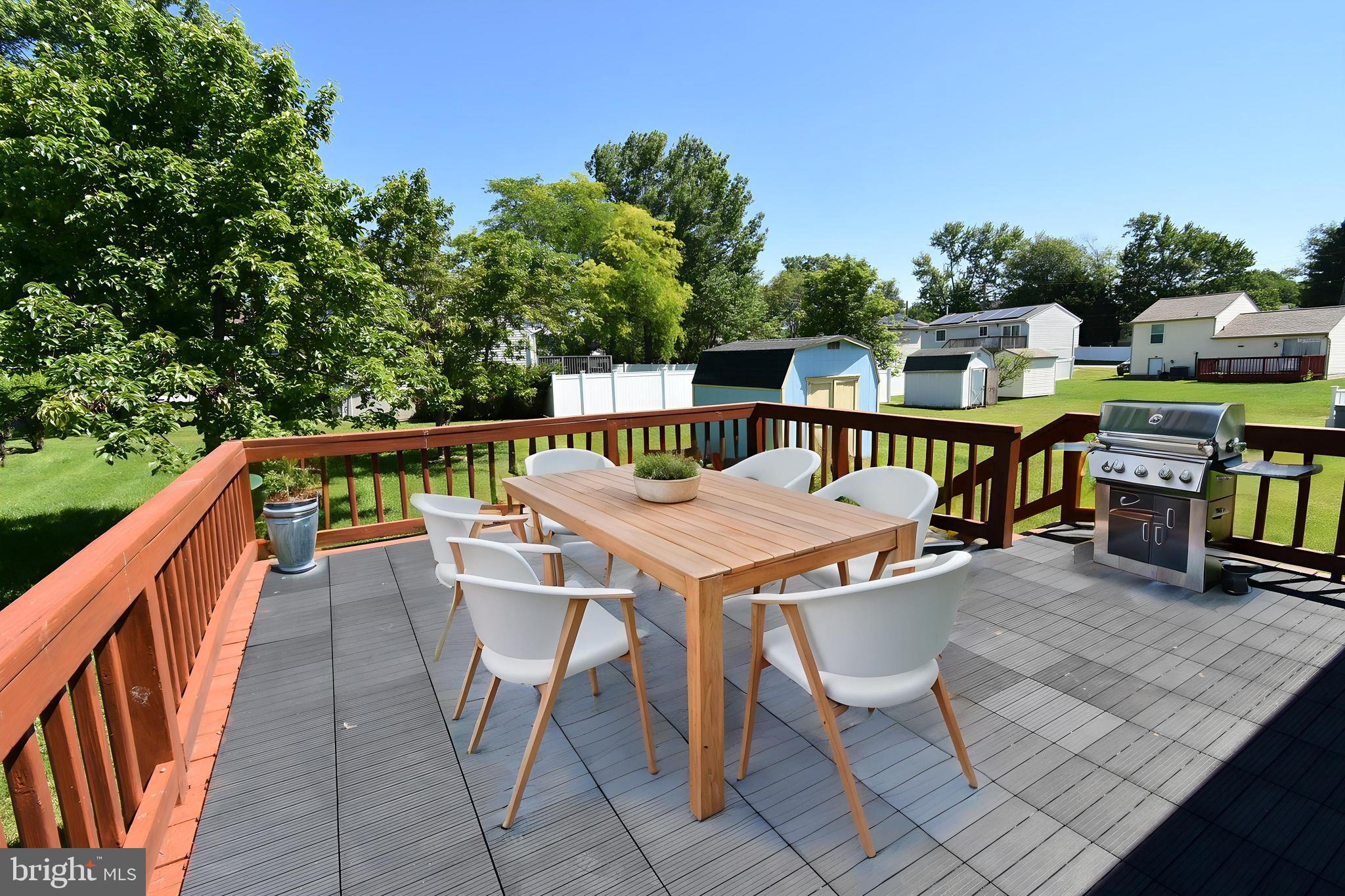 8404 Lucerne Road Randallstown, MD 21133 - Photo 6 of 39 Large Deck