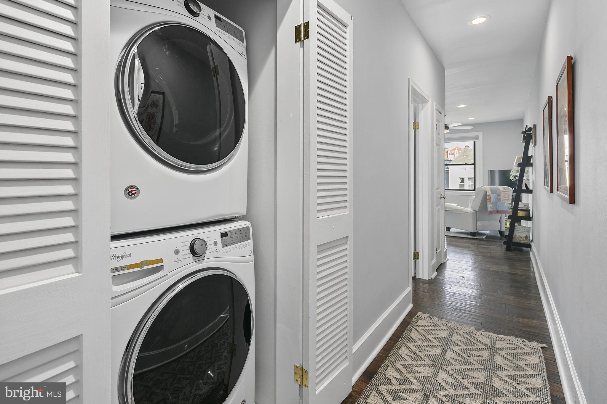 147 R Street Northeast, Unit 11 Washington, DC 20002 - Photo 35 of 39 Washer and dryer