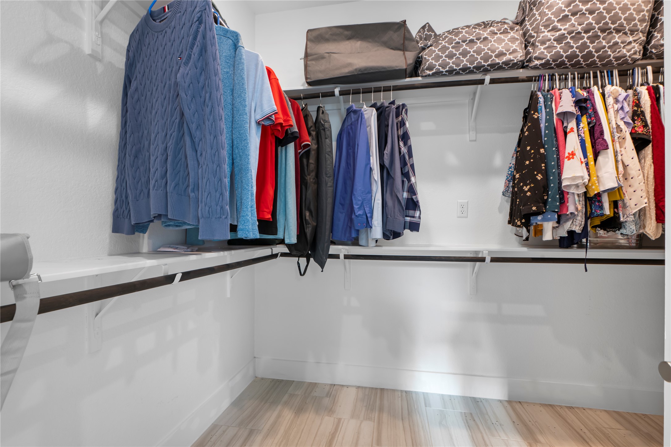 224 Grn Knl Lane Georgetown, TX 78628 - Photo 22 of 38 a view of walk in closet with clothes