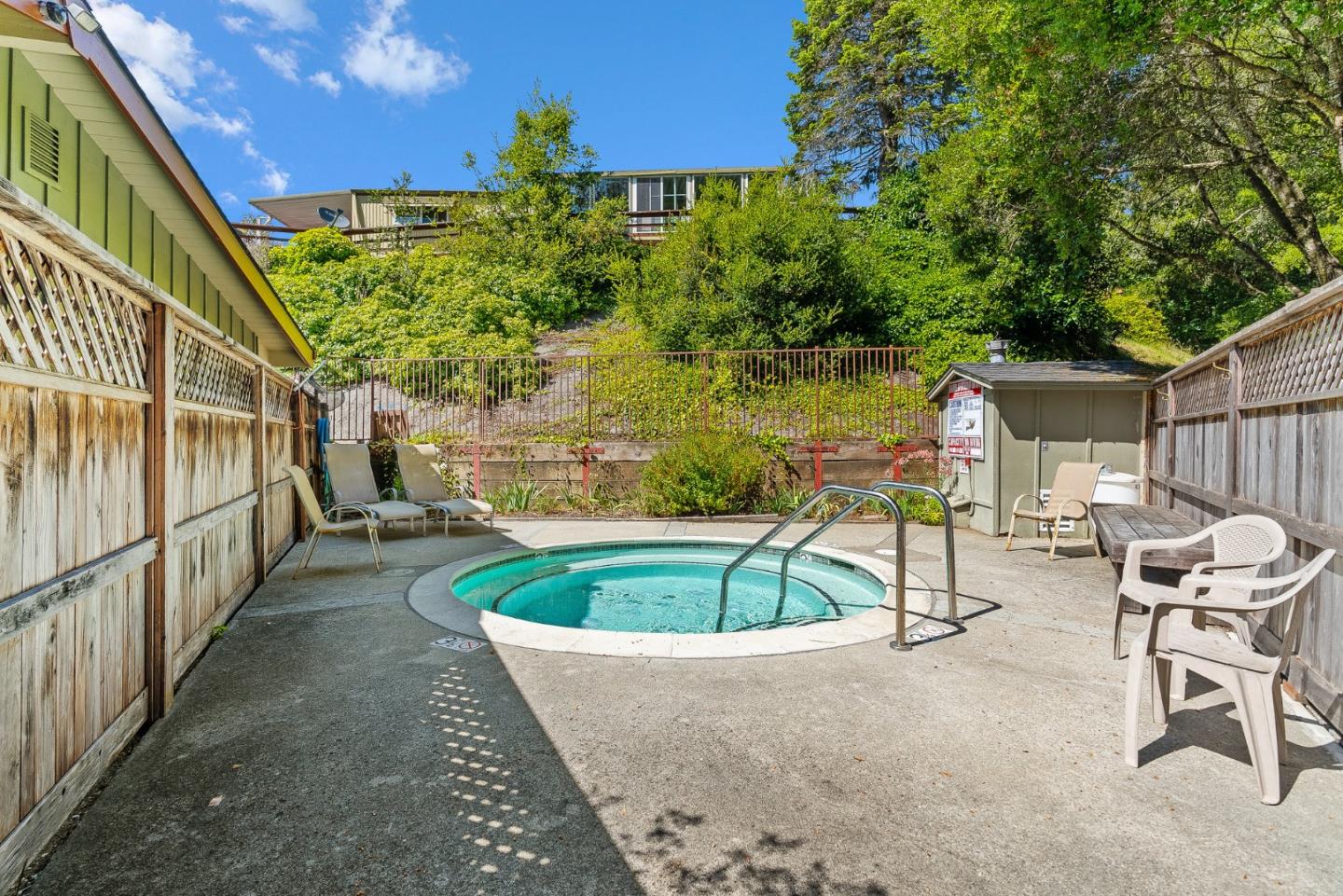 15 Oak Shadows Lane, Unit 15 Aptos, CA 95003 - Photo 38 of 56 a view of swimming pool with a patio