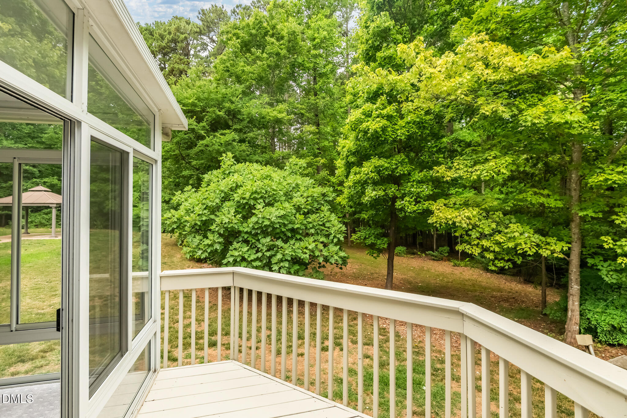 3209 Nimich Pond Way Raleigh, NC 27613 - Photo 59 of 78 deck off screened porch/sunroom
