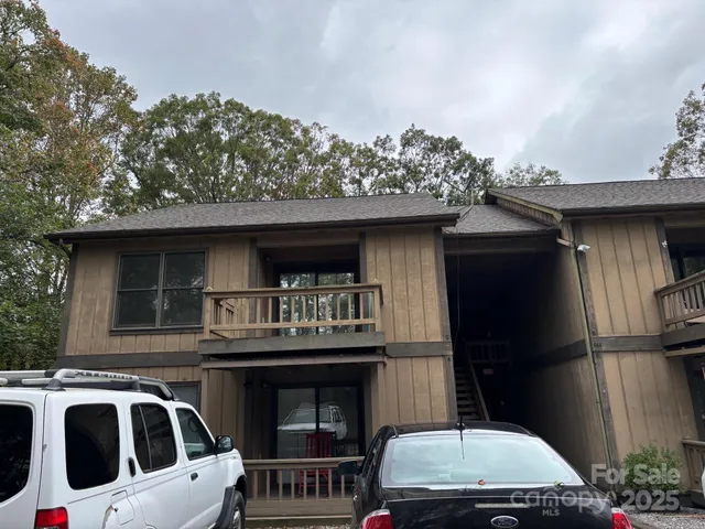 a front view of a house with balcony