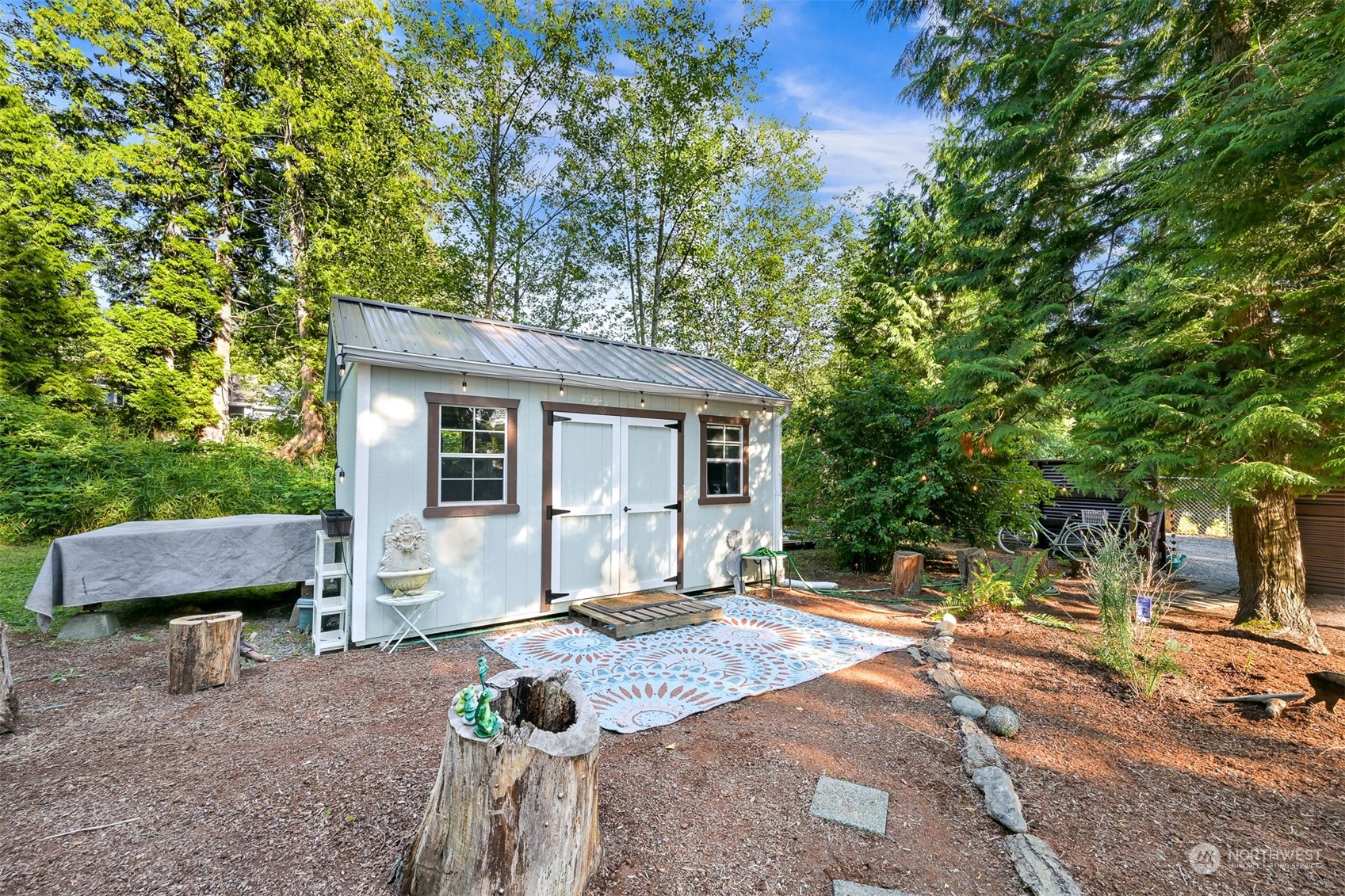 4298 Masterson Road Blaine, WA 98230 - Photo 19 of 31 a front view of a house with garden