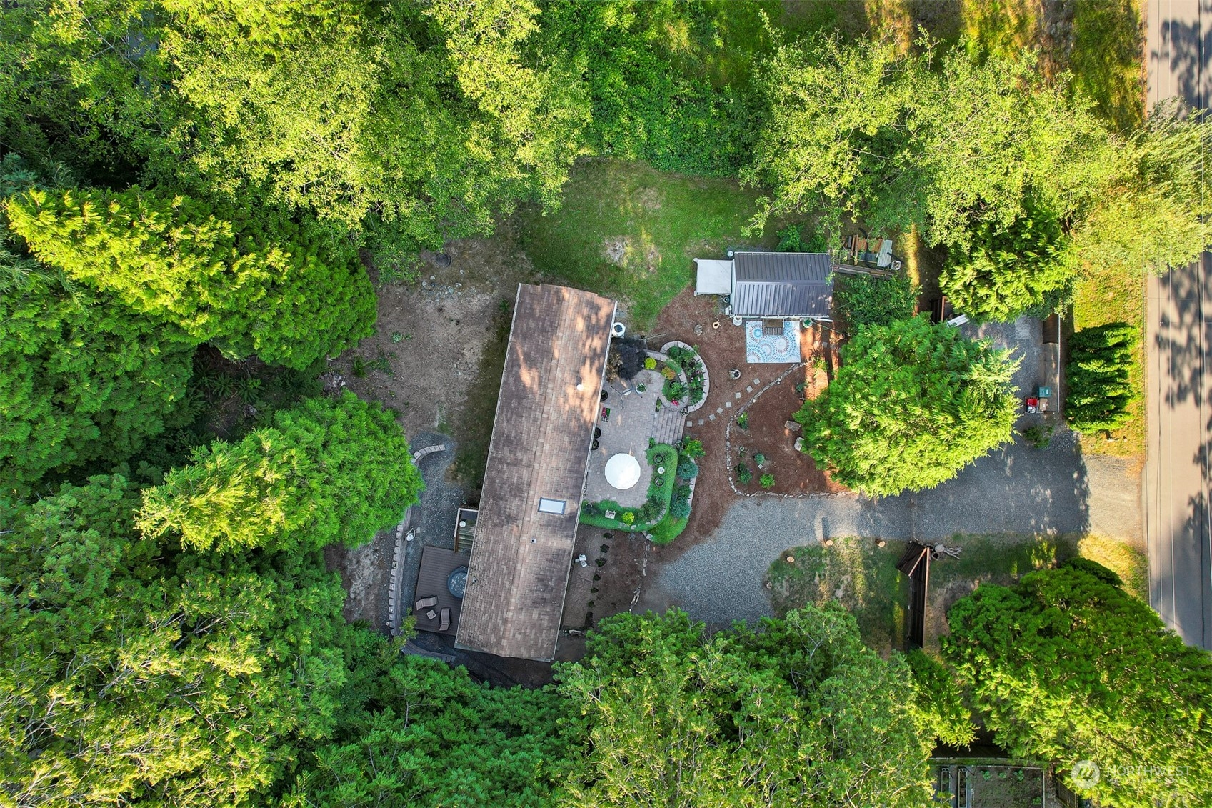 4298 Masterson Road Blaine, WA 98230 - Photo 29 of 31 an aerial view of a house