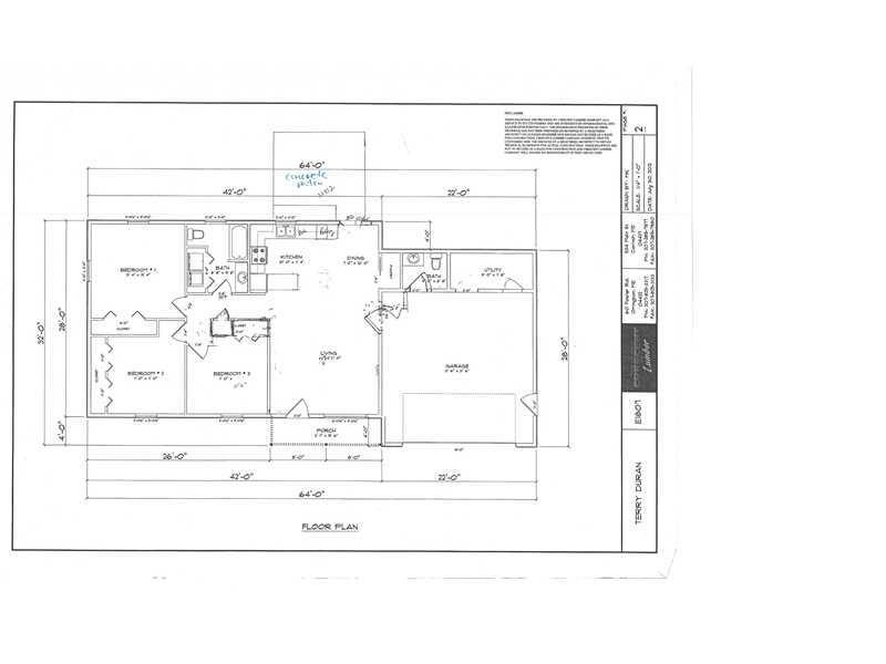 702 Fuller Road Hermon, ME 04401 - Photo 8 of 8 Other Plan. Floor plan shows open...
