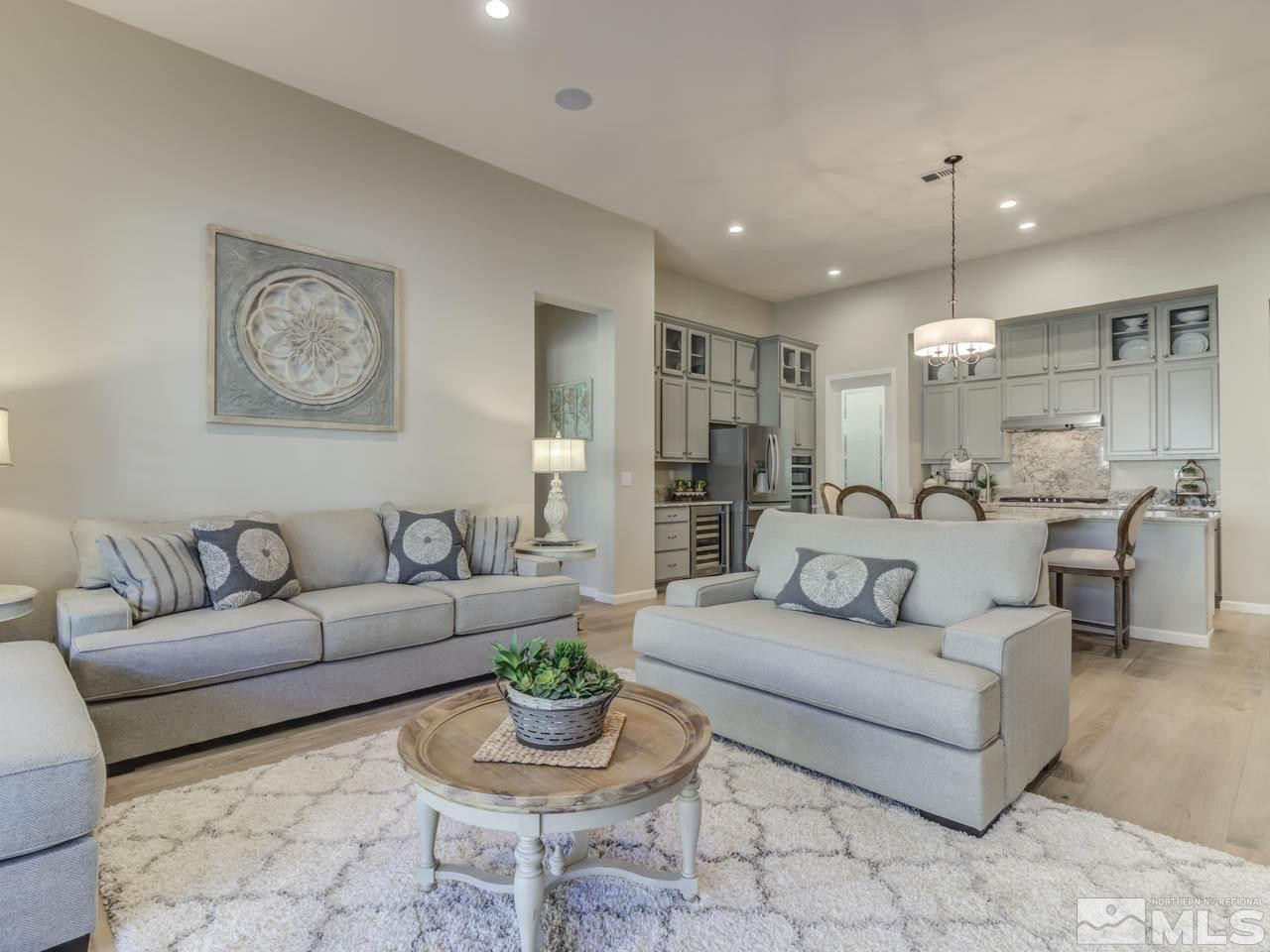 9465 Baldacci Road Reno, NV 89521 - Photo 11 of 25 a living room with furniture and kitchen view