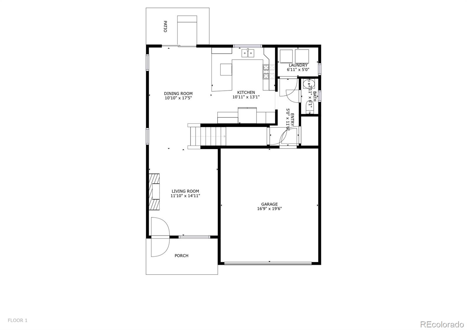 5545 Liverpool Street Denver, CO 80249 - Photo 39 of 40 a picture of a floor plan