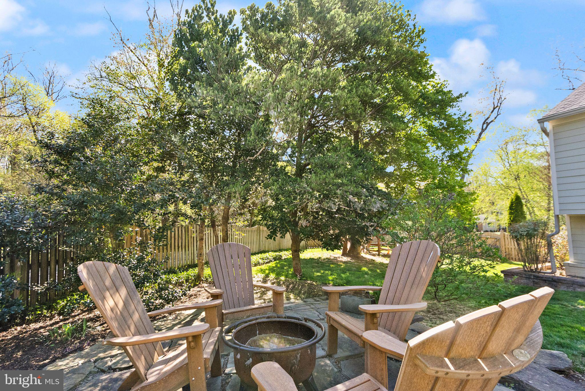 11809 Wayland Street Oakton, VA 22124 - Photo 67 of 97 a view of an outdoor sitting area with furniture