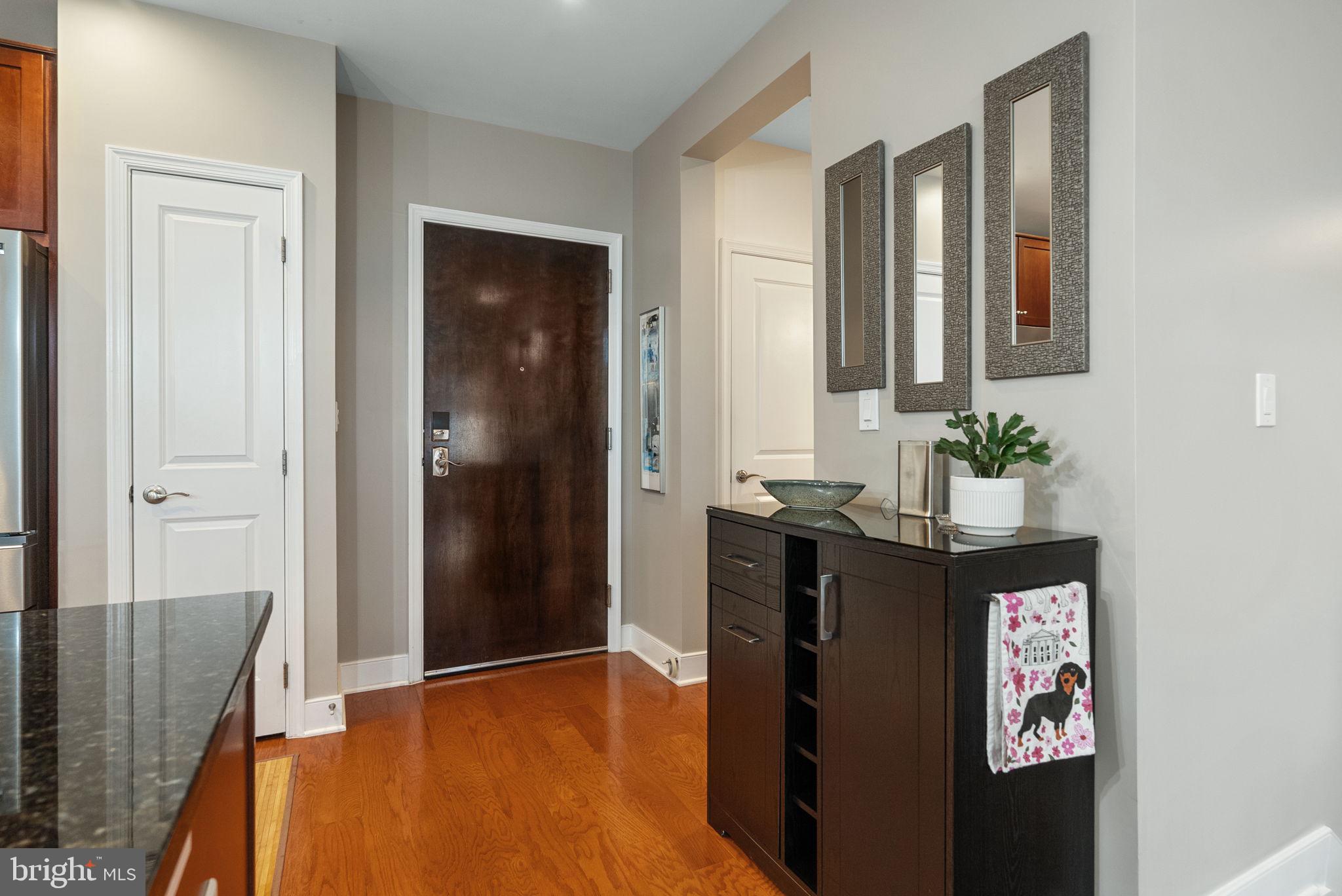 1418 North Rhodes Street, Unit B423 Arlington, VA 22209 - Photo 5 of 36 Front foyer to Unit B423