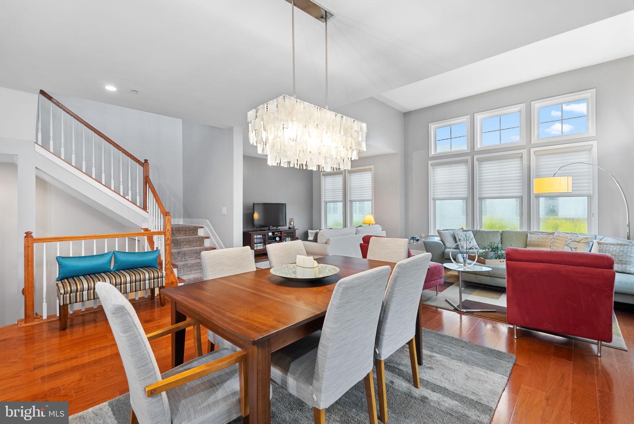 1418 North Rhodes Street, Unit B423 Arlington, VA 22209 - Photo 8 of 36 View from dining area looking onto living room