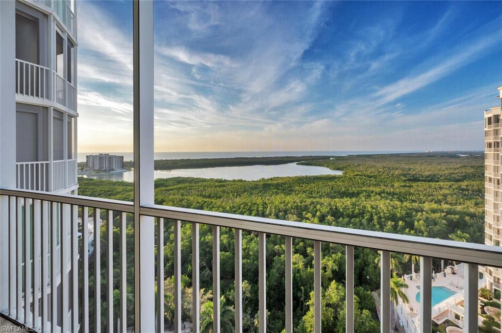 275 Indies Way, Unit 1605 Naples, FL 34110 - Photo 18 of 50 a view of balcony with yard
