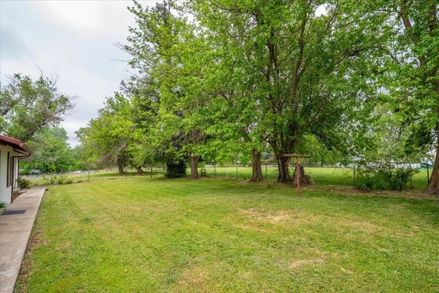 a view of a storage room