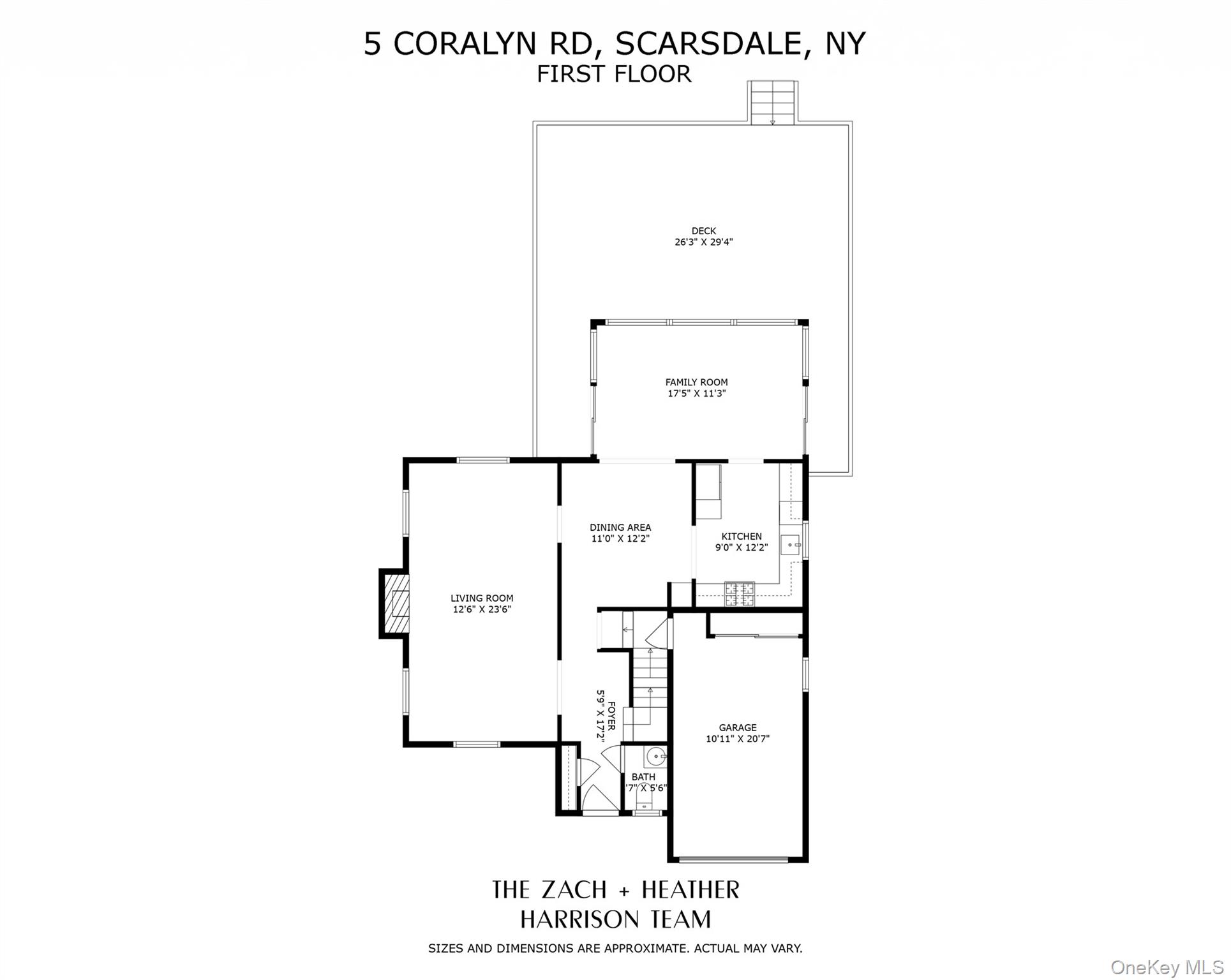 5 Coralyn Road Scarsdale, NY 10583 - Photo 41 of 44 a picture of a floor plan