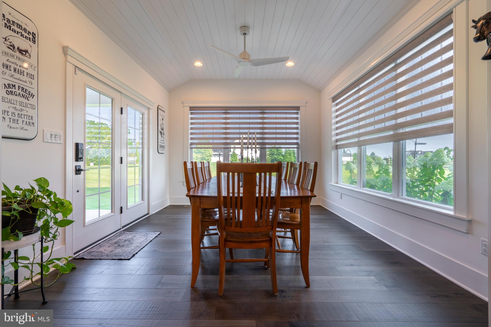1161 Upper Stump Road Chalfont, PA 18914 - Photo 20 of 102 a dining room with furniture window and wooden floor