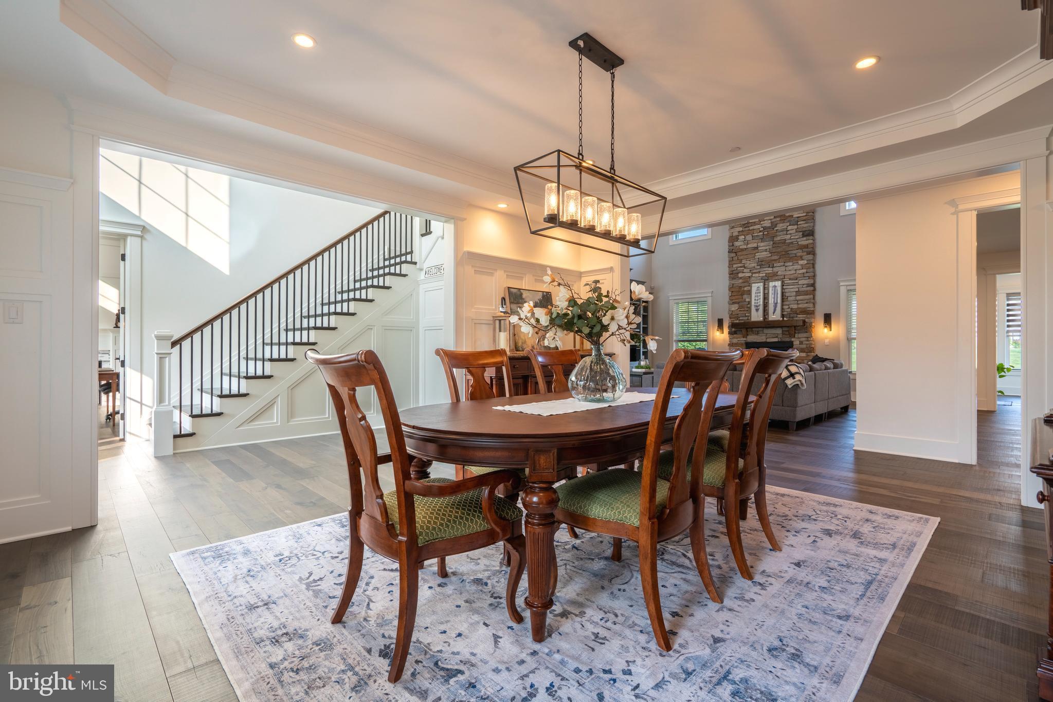 1161 Upper Stump Road Chalfont, PA 18914 - Photo 26 of 102 a view of a dining room and livingroom view