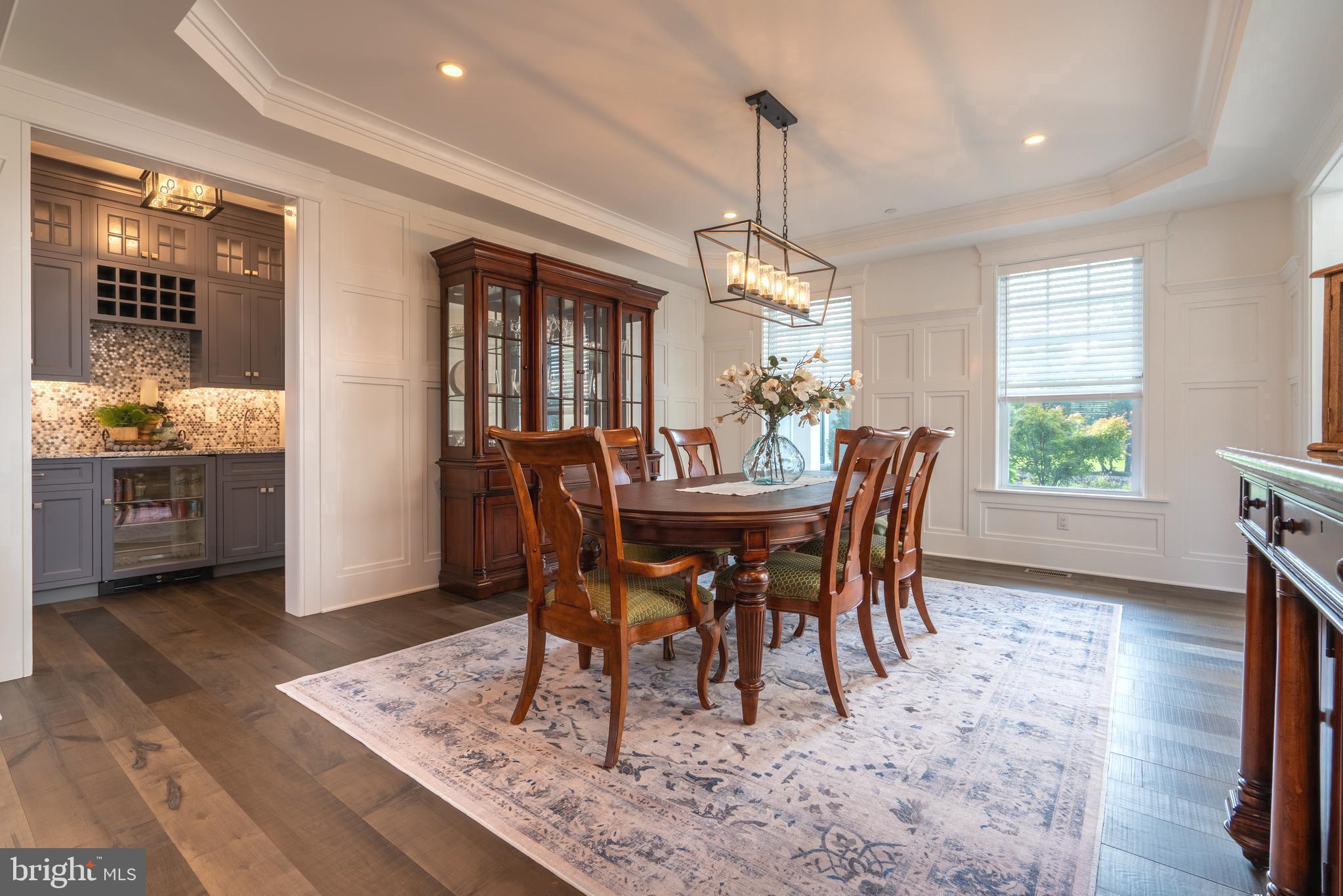 1161 Upper Stump Road Chalfont, PA 18914 - Photo 28 of 102 a view of a dining room with furniture