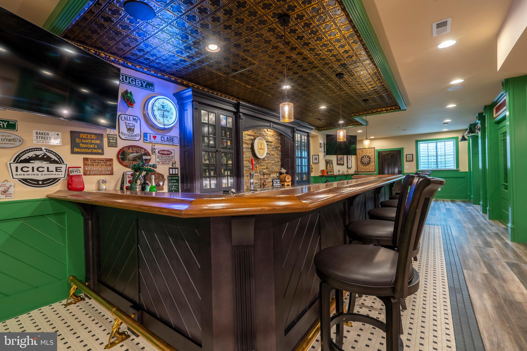 1161 Upper Stump Road Chalfont, PA 18914 - Photo 71 of 102 a kitchen with stainless steel appliances granite countertop a table chairs and a refrigerator
