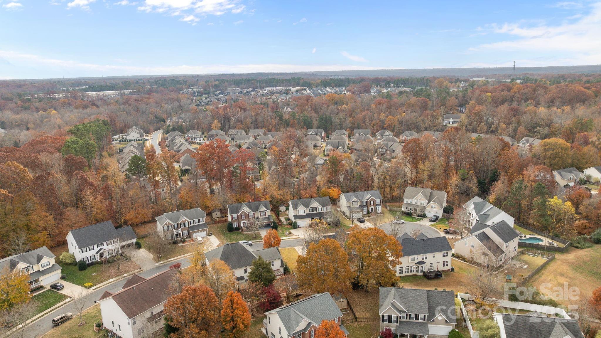 4424 Sunset Rose Drive Fort Mill, SC 29708 - Photo 44 of 47 an aerial view of multiple house