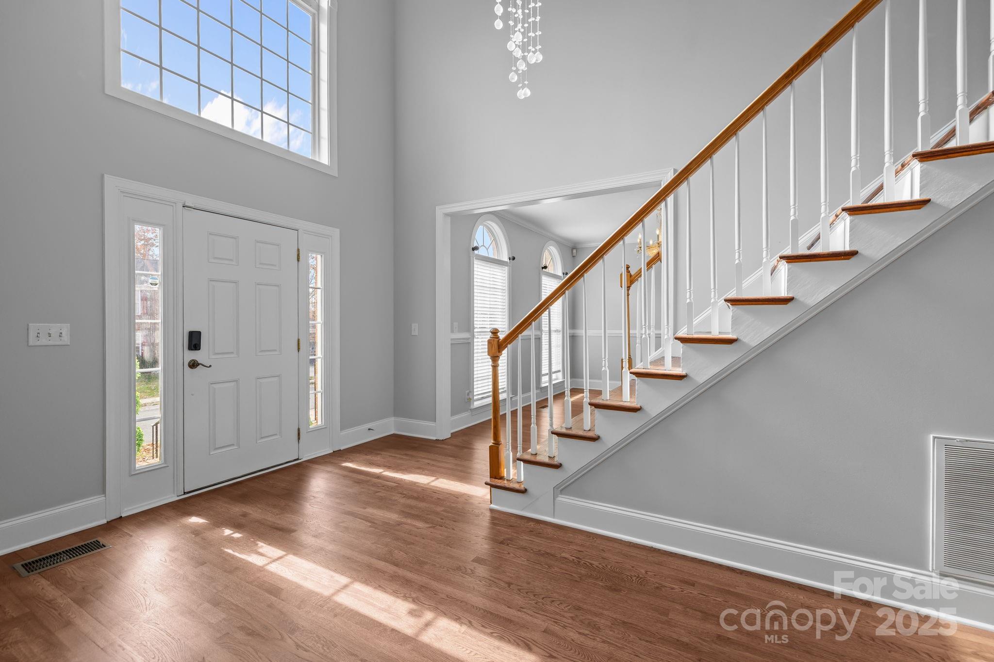 4424 Sunset Rose Drive Fort Mill, SC 29708 - Photo 5 of 47 a view of entryway with wooden floor