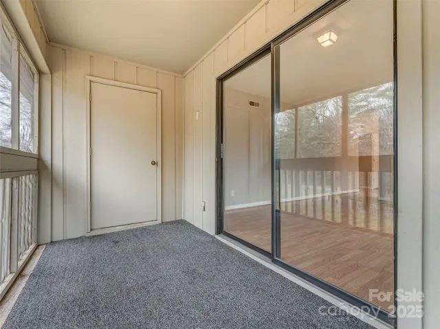 a view of empty room