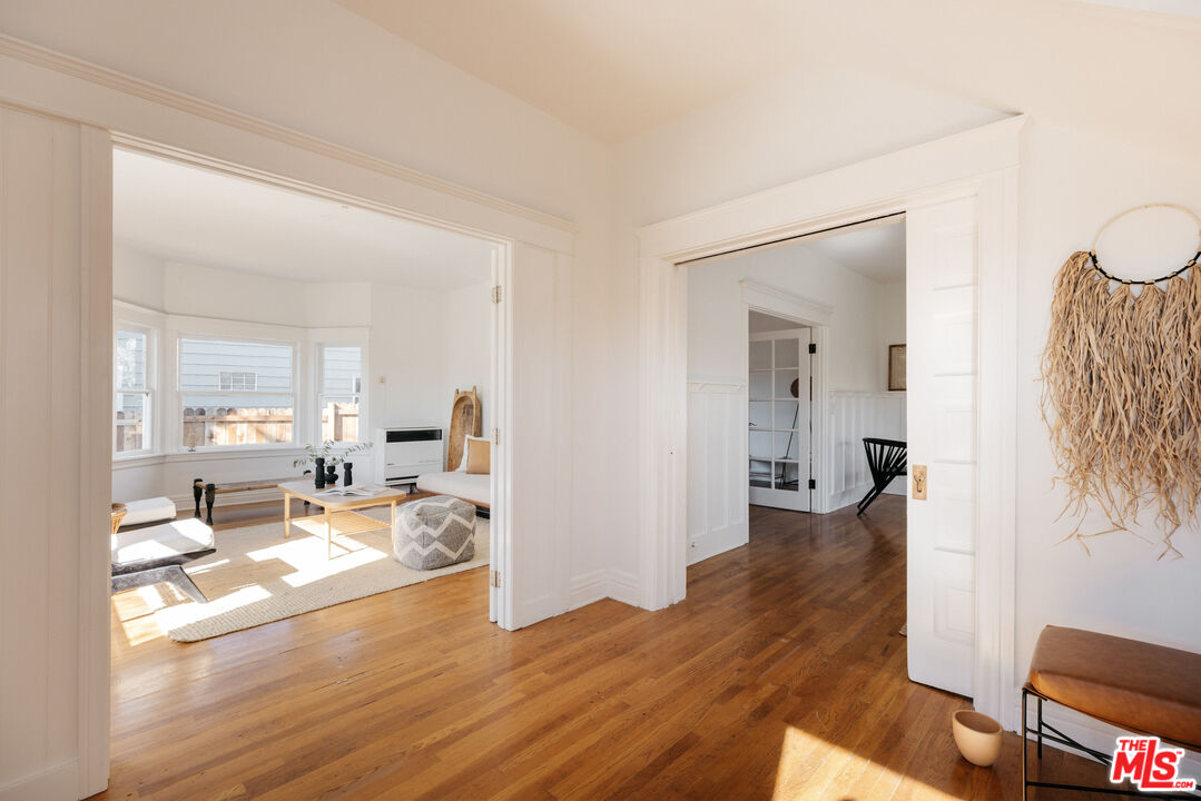 5907 Meridian Street Los Angeles, CA 90042 - Photo 4 of 27 a view of a living room and a wooden floor