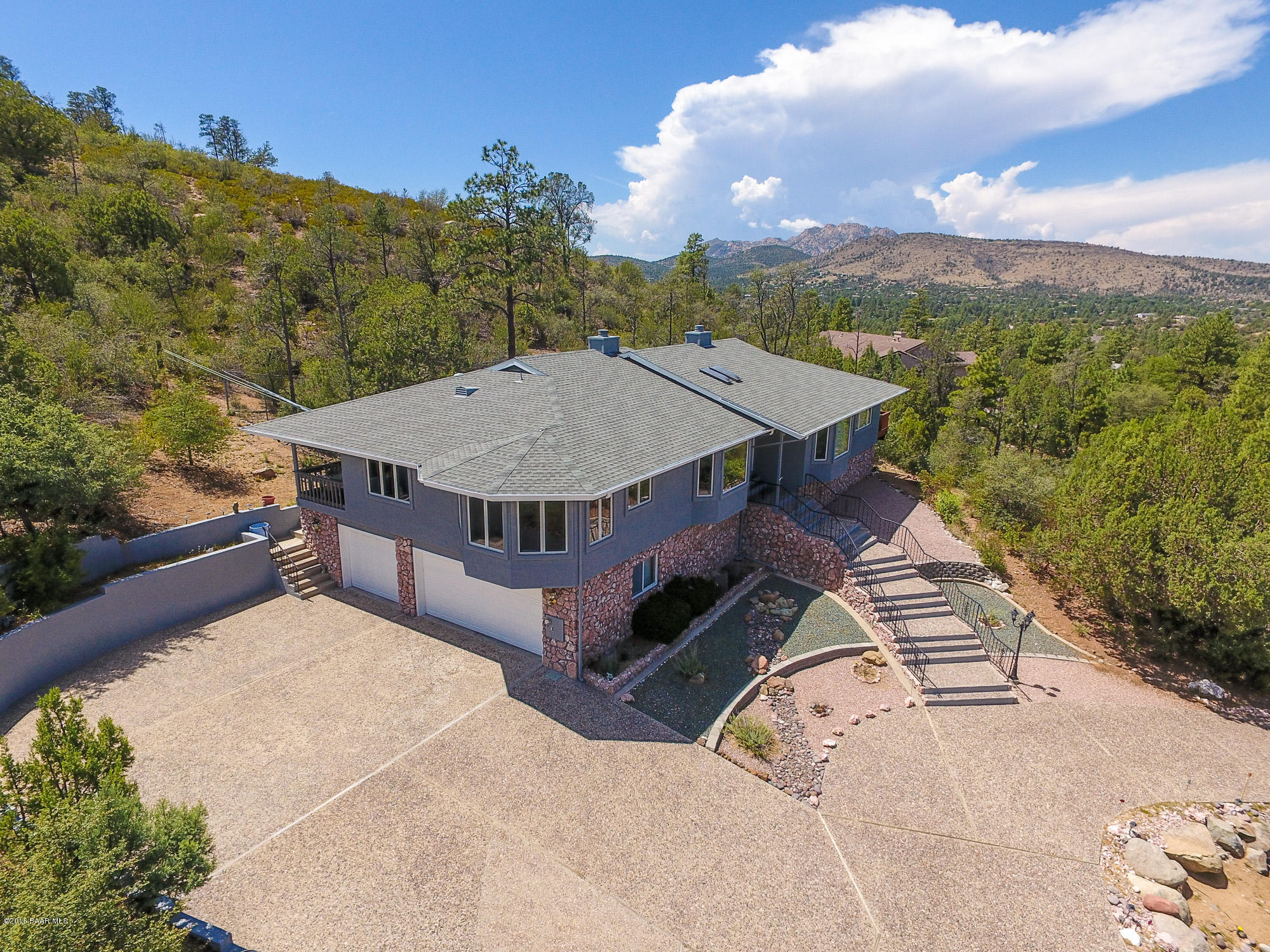 44 Rill Road Prescott, AZ 86305 - Photo 3 of 32 Rill-Aerial-3
