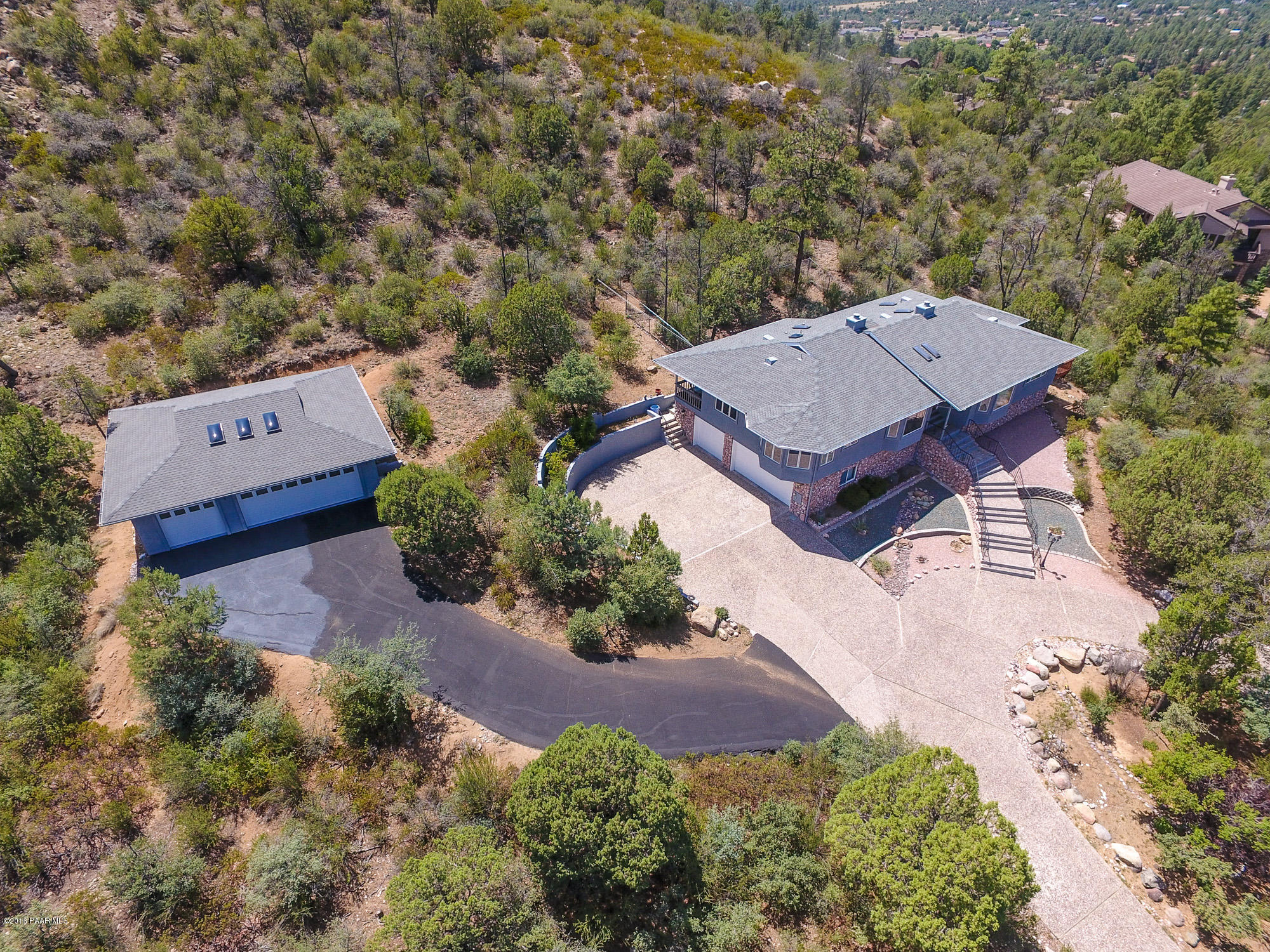 44 Rill Road Prescott, AZ 86305 - Photo 4 of 32 Rill-Aerial-2
