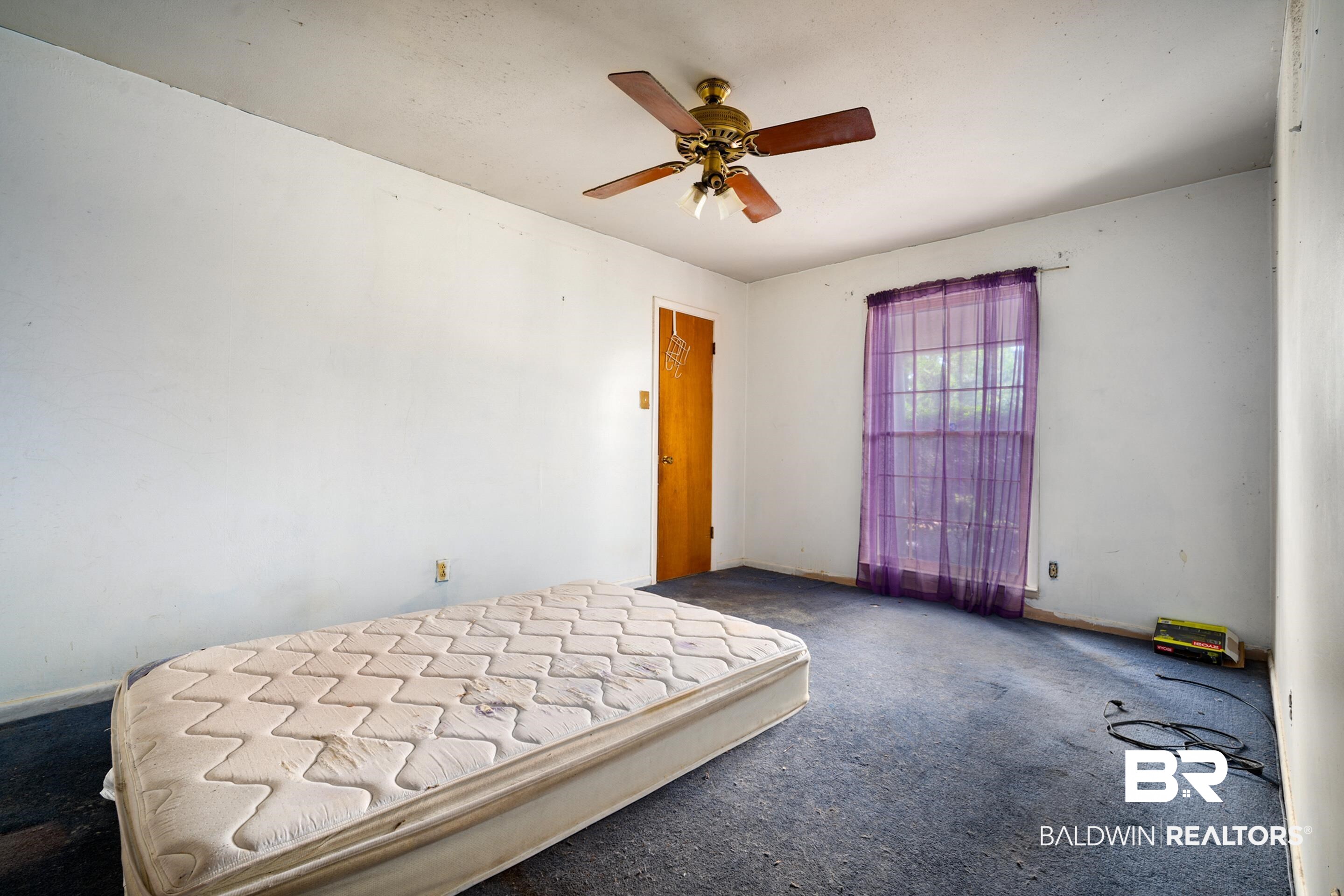576 Markham Drive Mobile, AL 36609 - Photo 9 of 18 Bedroom featuring carpet flooring and ceiling fan