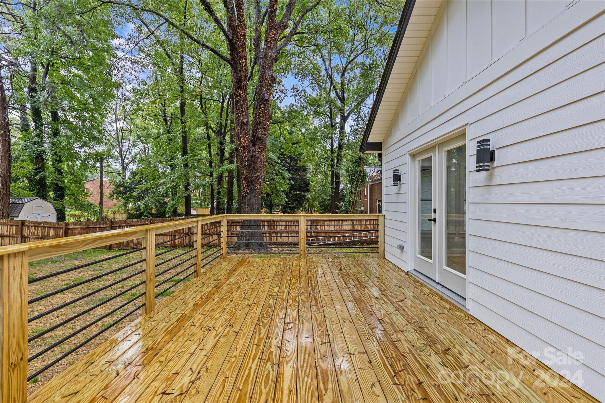 5745 Ruth Drive Charlotte, NC 28215 - Photo 36 of 42 a view of balcony with deck