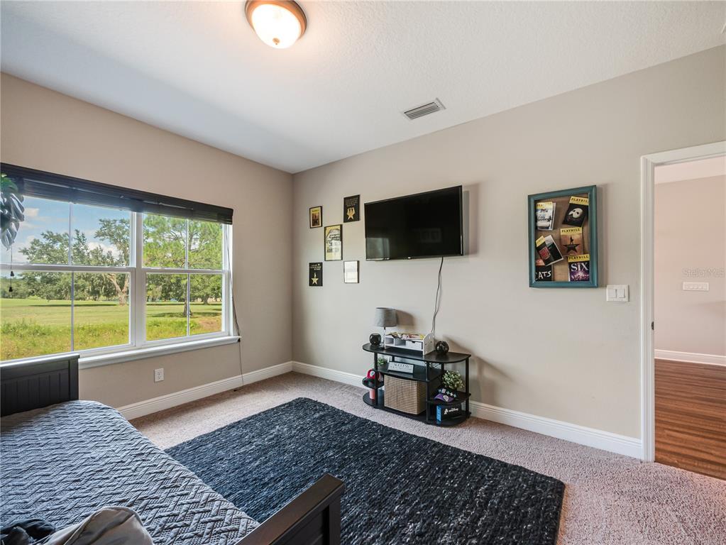 8416 Magnificent Road Groveland, FL 34736 - Photo 20 of 28 a living room with furniture and a flat screen tv